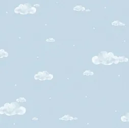 NAP458 | Carta da parati nuvole - Col. 1